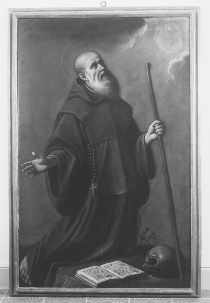 San Francesco di Paola (dipinto) di Viacavi Francesco (sec. XVII)