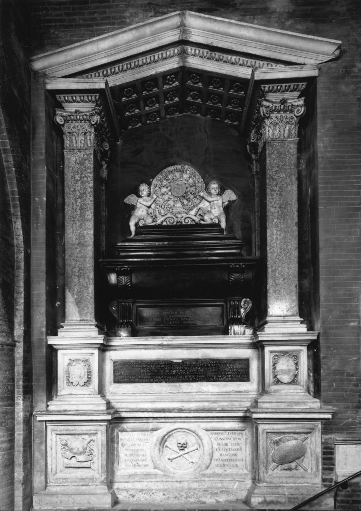 monumento funebre di Pippi Giulio detto Giulio Romano, Gianantonio da Mantova, Simone da Rodrigo (sec. XVI)