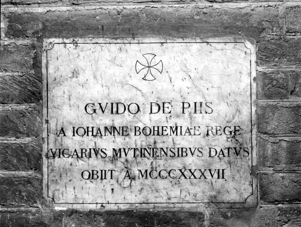 lapide commemorativa - manifattura emiliana (sec. XX)