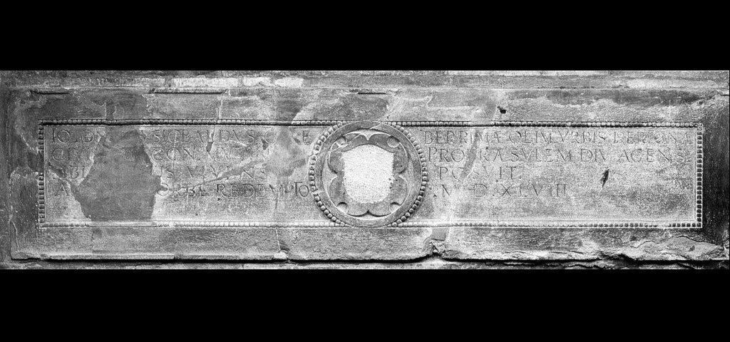 sarcofago, frammento - manifattura Italia settentrionale (sec. XVI)
