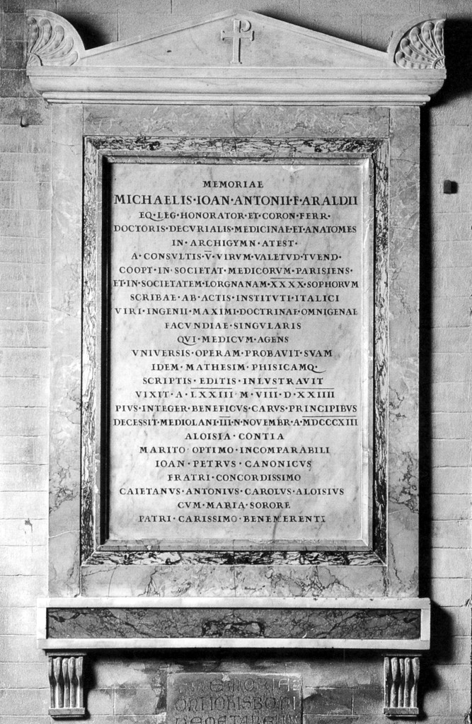 monumento funebre - manifattura italiana (sec. XIX)