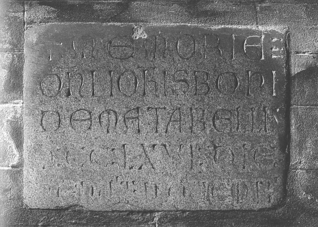 lastra tombale - manifattura emiliana (sec. XIII)