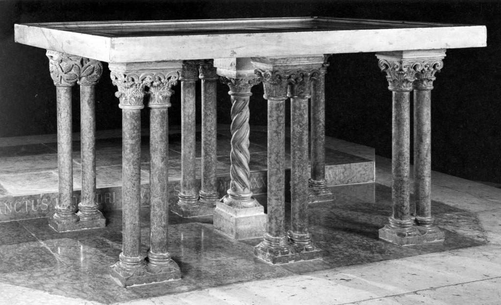 altare - a mensa - bottega campionese (sec. XIII)