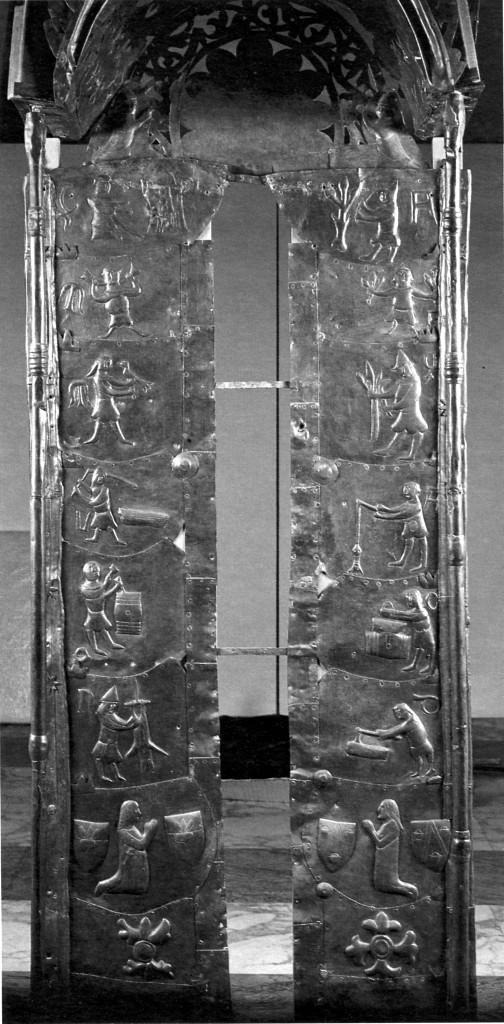 Allegoria dei mesi (edicola) di De Parolis Geminiano (sec. XIV)