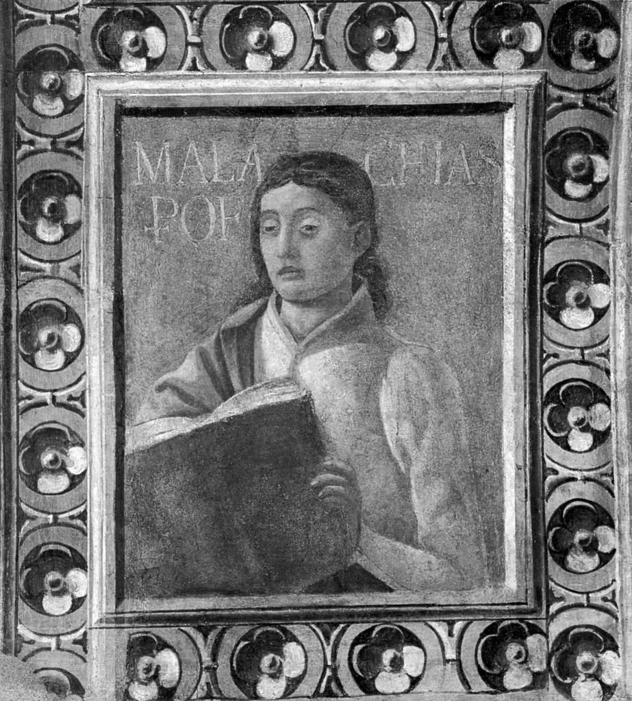 profeta Malachia (dipinto, elemento d'insieme) di Genesini Cristoforo detto Cristoforo Canozzi da Lendinara (sec. XV)