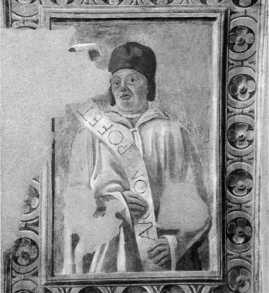 profeta Aronne (dipinto, elemento d'insieme) di Genesini Cristoforo detto Cristoforo Canozzi da Lendinara (sec. XV)