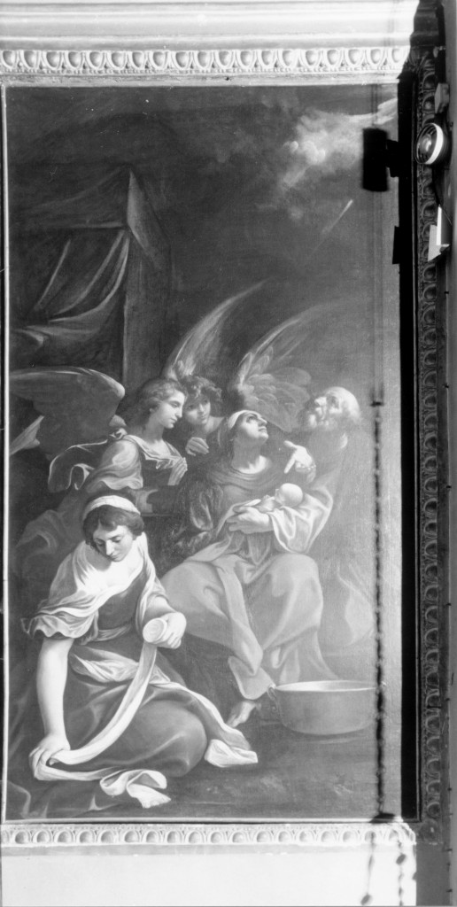 nascita di Maria Vergine (dipinto) di Garbieri Lorenzo (sec. XVII)
