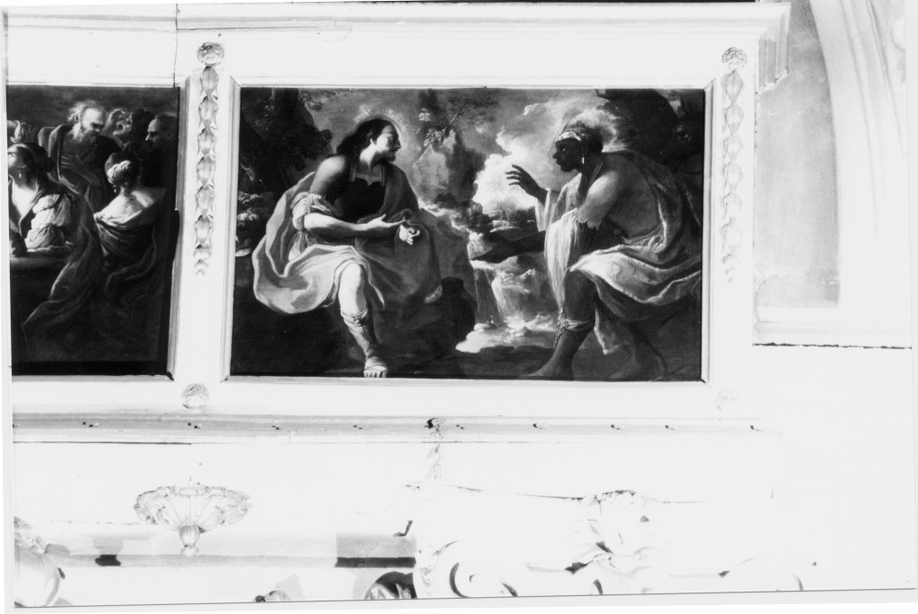 Sant'Ignazio di Loyola a colloquio con un Turco (dipinto) di Romani Giuseppe (fine sec. XVII)