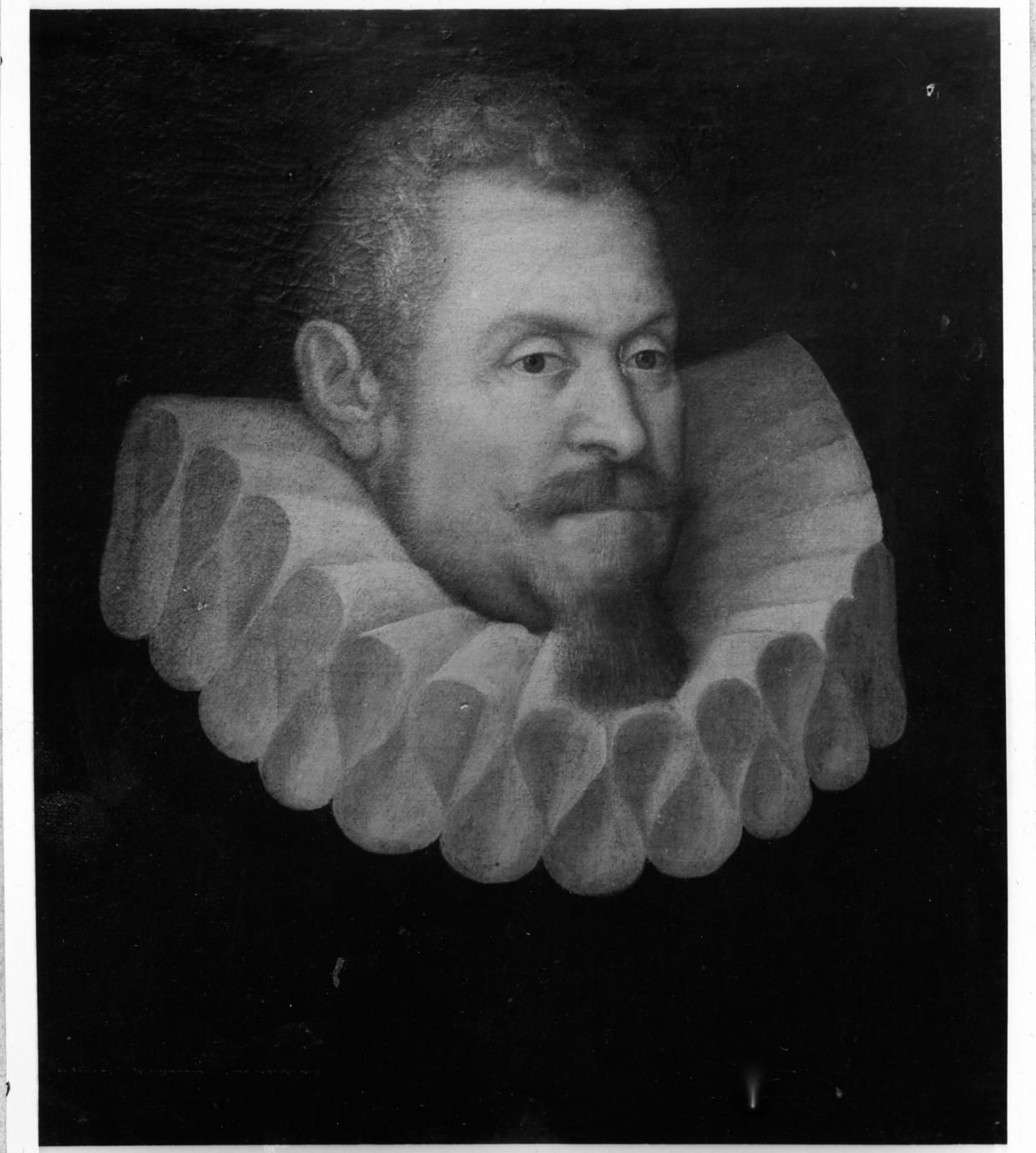 ritratto di gentiluomo (dipinto) - ambito bolognese (fine sec. XVI)