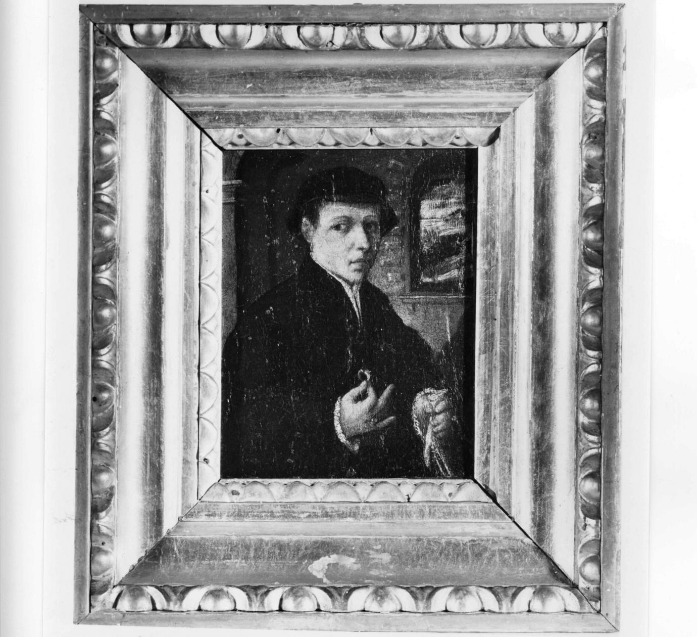 ritratto d'uomo (dipinto) - ambito emiliano (secondo quarto sec. XVI)