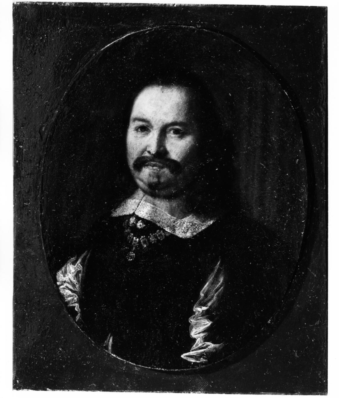 ritratto d'uomo (dipinto) - ambito veneto (metà sec. XVII)