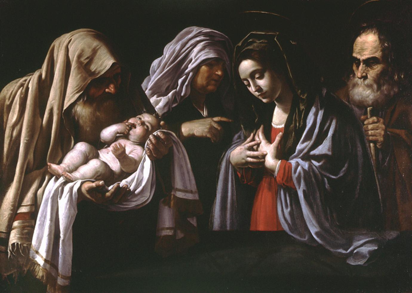 presentazione di Gesù al tempio (dipinto) di Manetti Rutilio (sec. XVII)