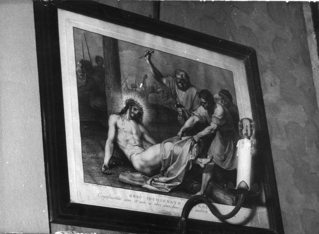 stazioni della via crucis (stampa, serie) di Sabatelli Luigi (prima metà sec. XIX)