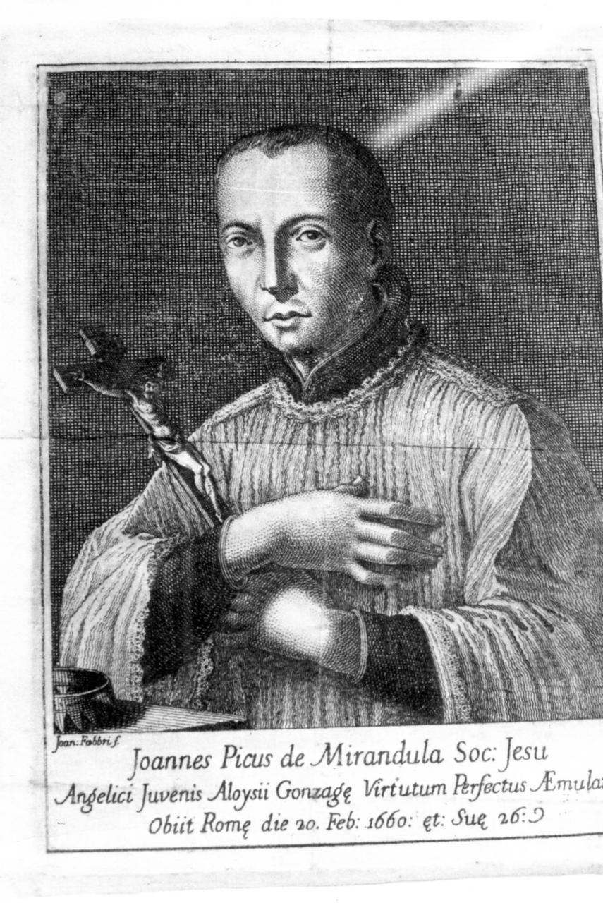 Giovanni Pico (stampa) di Fabbri Giovanni (metà sec. XVIII)