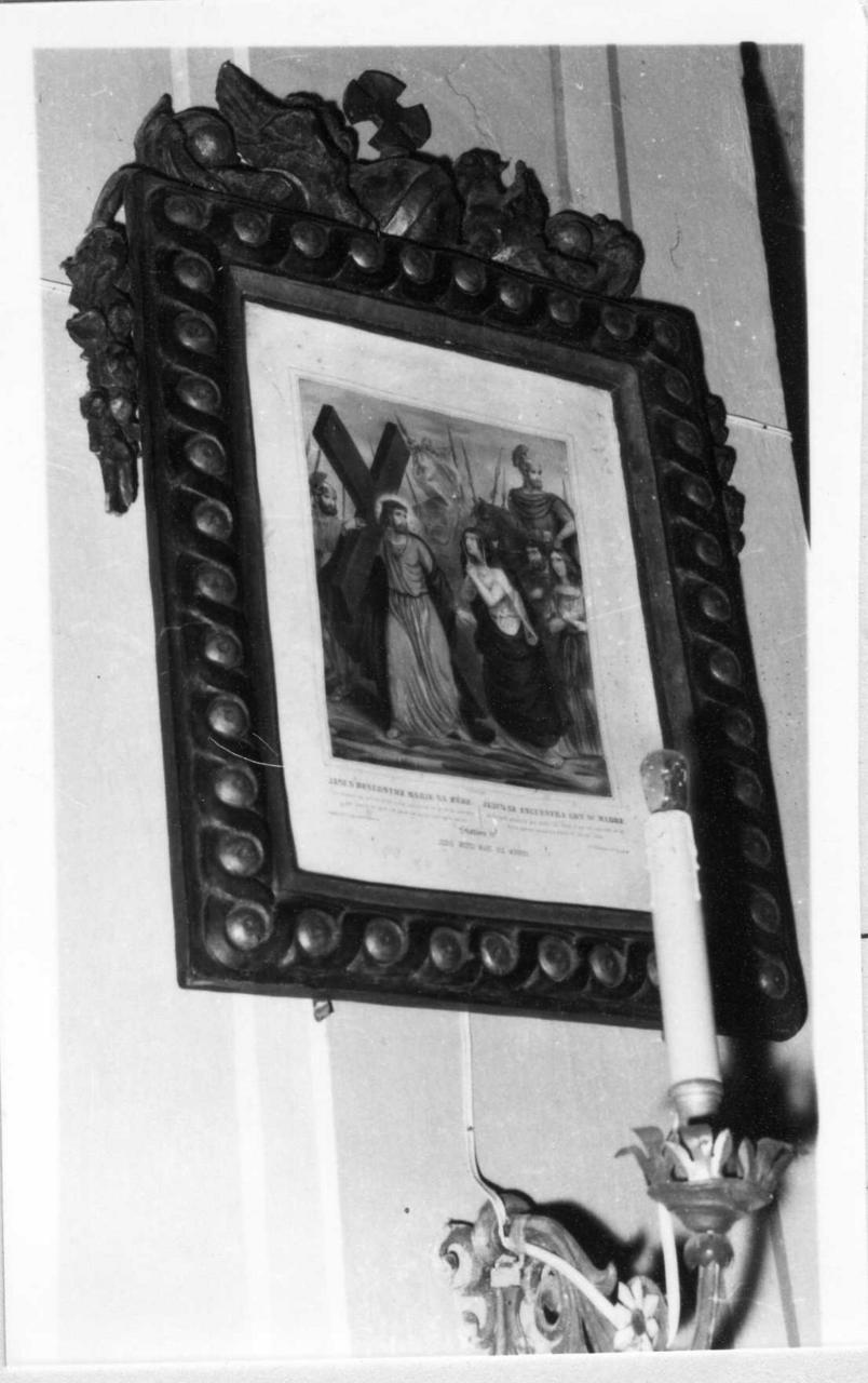 stazioni della Via Crucis (stampa, serie) - ambito francese (prima metà sec. XIX)