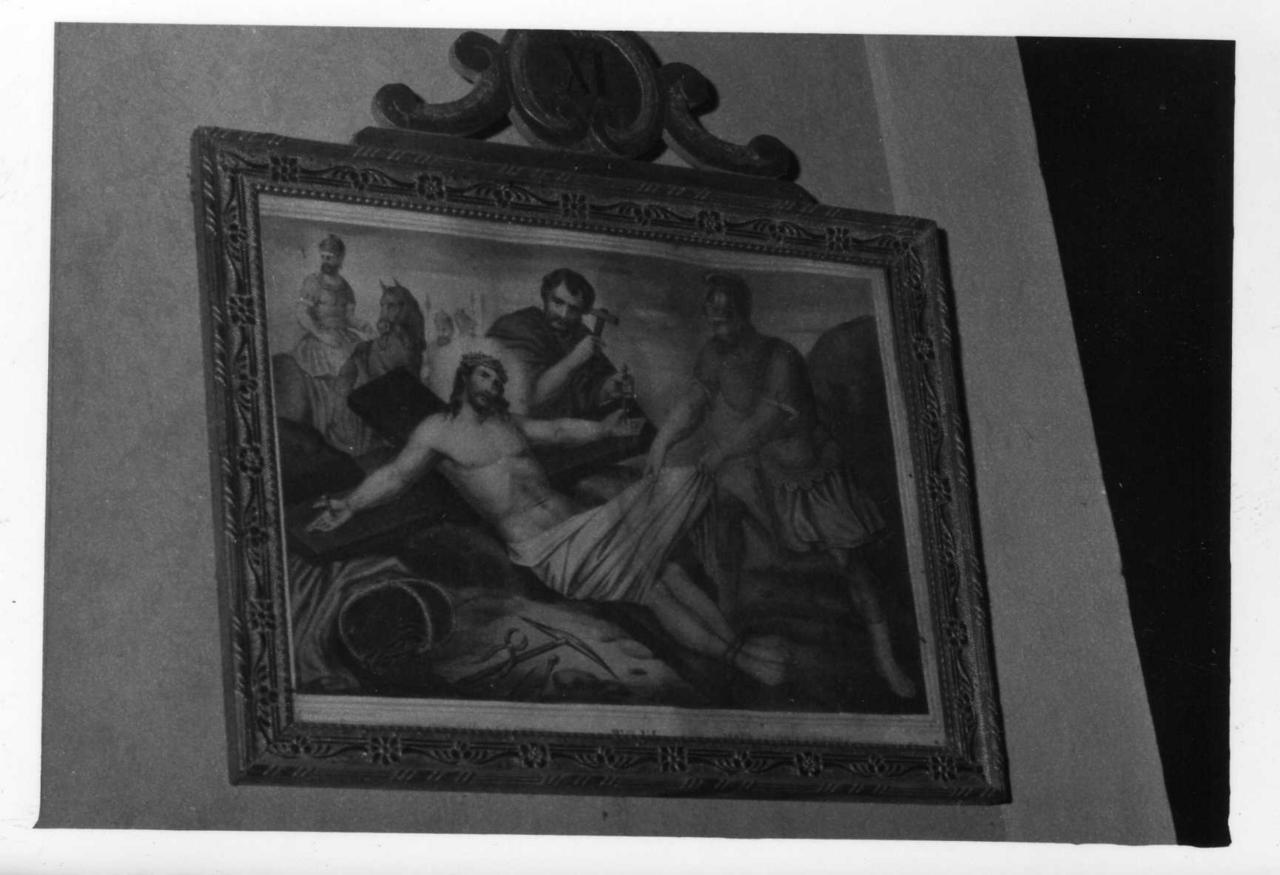 stazioni della Via Crucis (stampa, serie) di De Turgis L (seconda metà sec. XIX)
