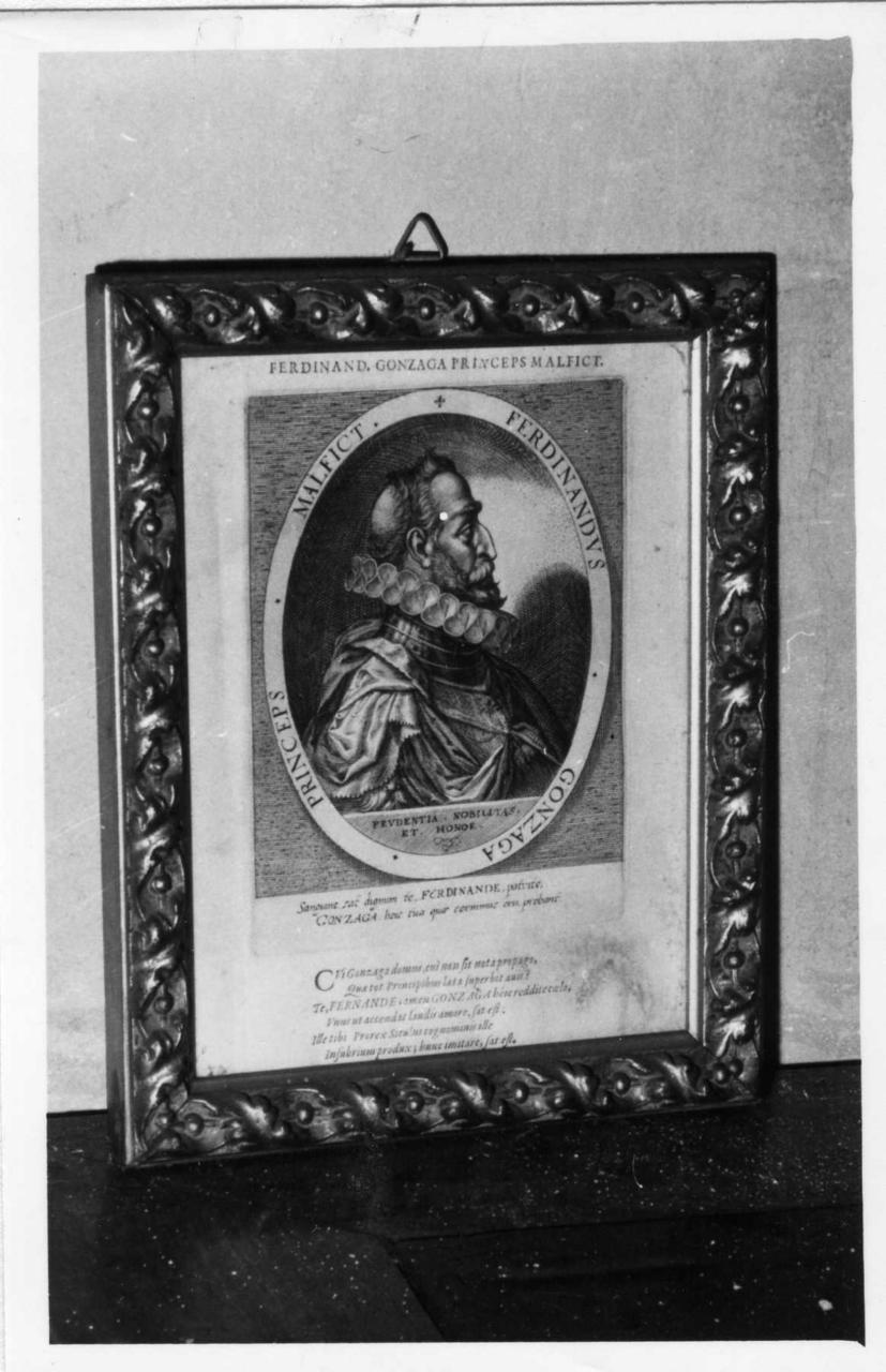 ritratto di Ferdinando Gonzaga (stampa) - ambito italiano (sec. XIX)