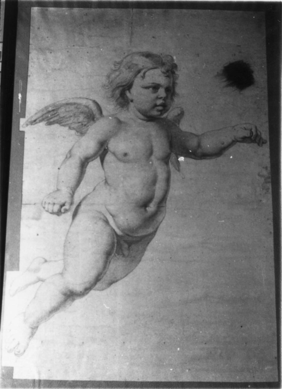 angioletto (disegno, serie) di Pellizzi Domenico (attribuito) (sec. XIX)