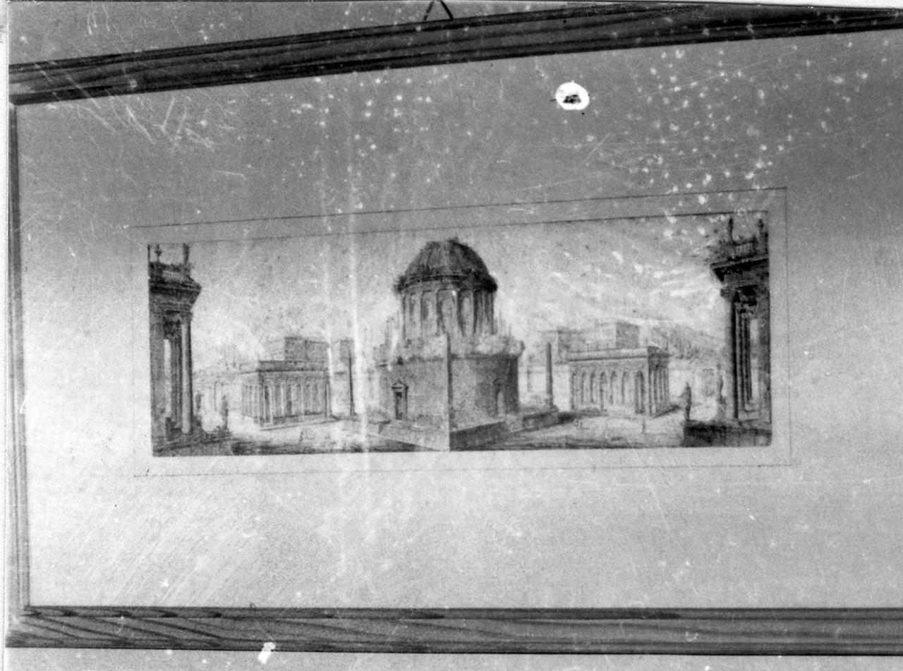 architettura (disegno) di Dosi Girolamo (metà sec. XVIII)