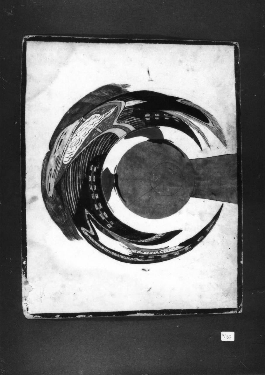 figura deformata (disegno) - ambito carpigiano (seconda metà sec. XVIII)