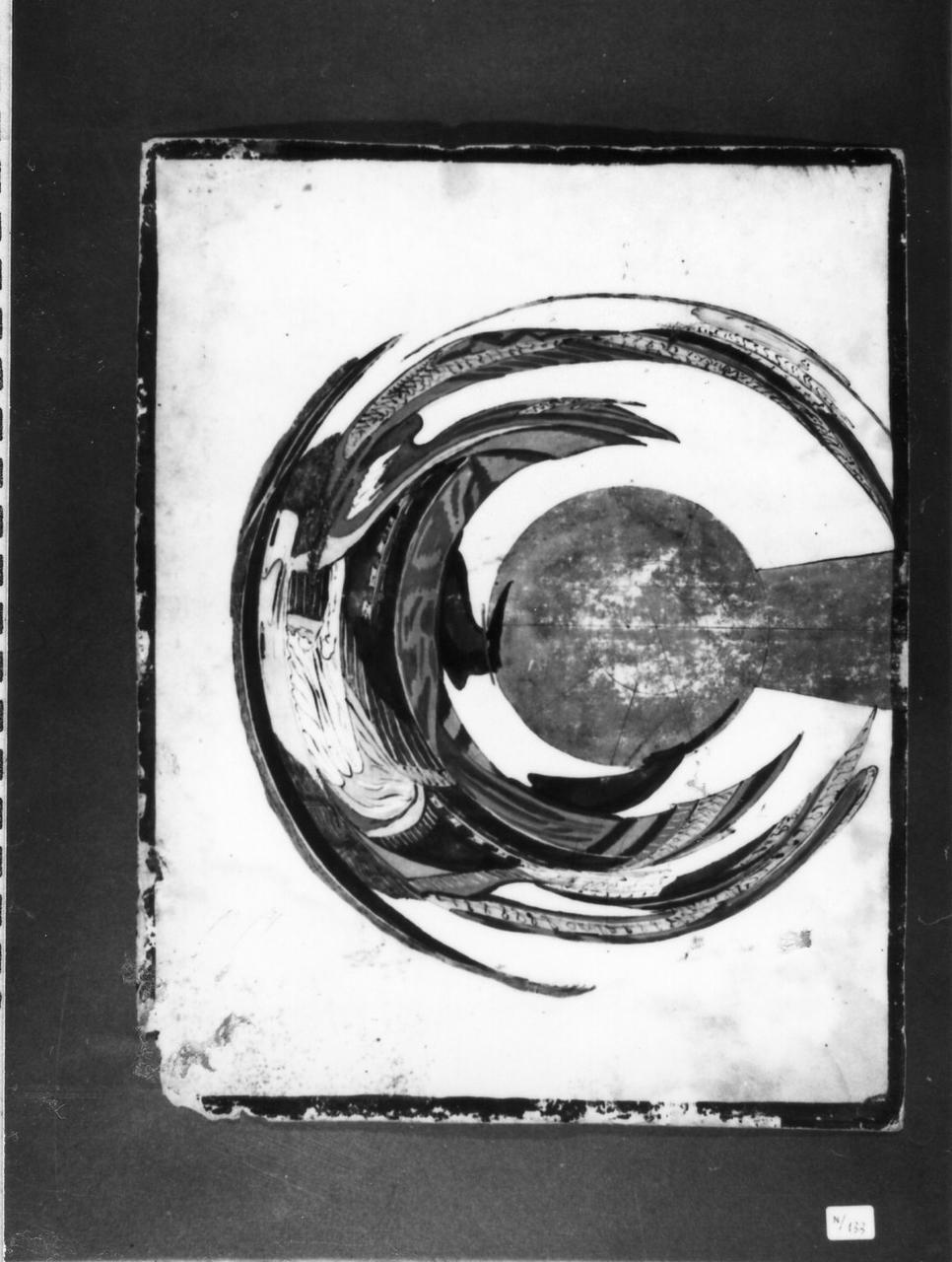 figura deformata (disegno) - ambito carpigiano (seconda metà sec. XVIII)