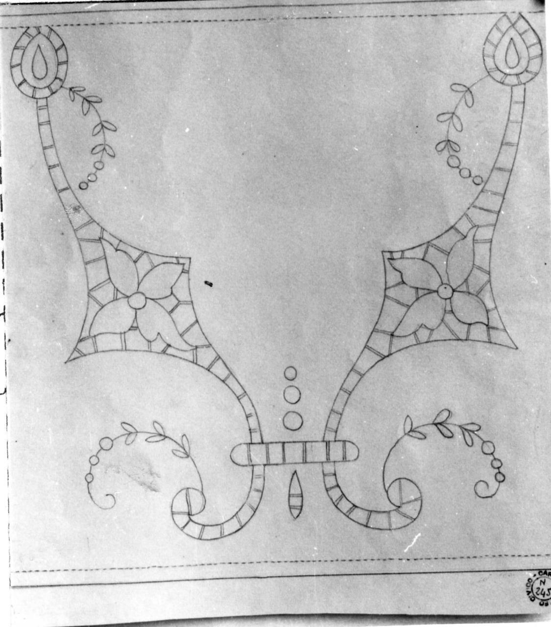 motivi decorativi (disegno) di Righi Archipo (sec. XX)