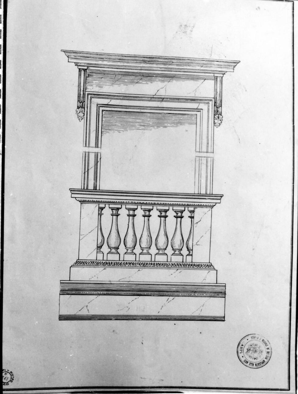 architettura (disegno) di Righi Archipo (sec. XX)