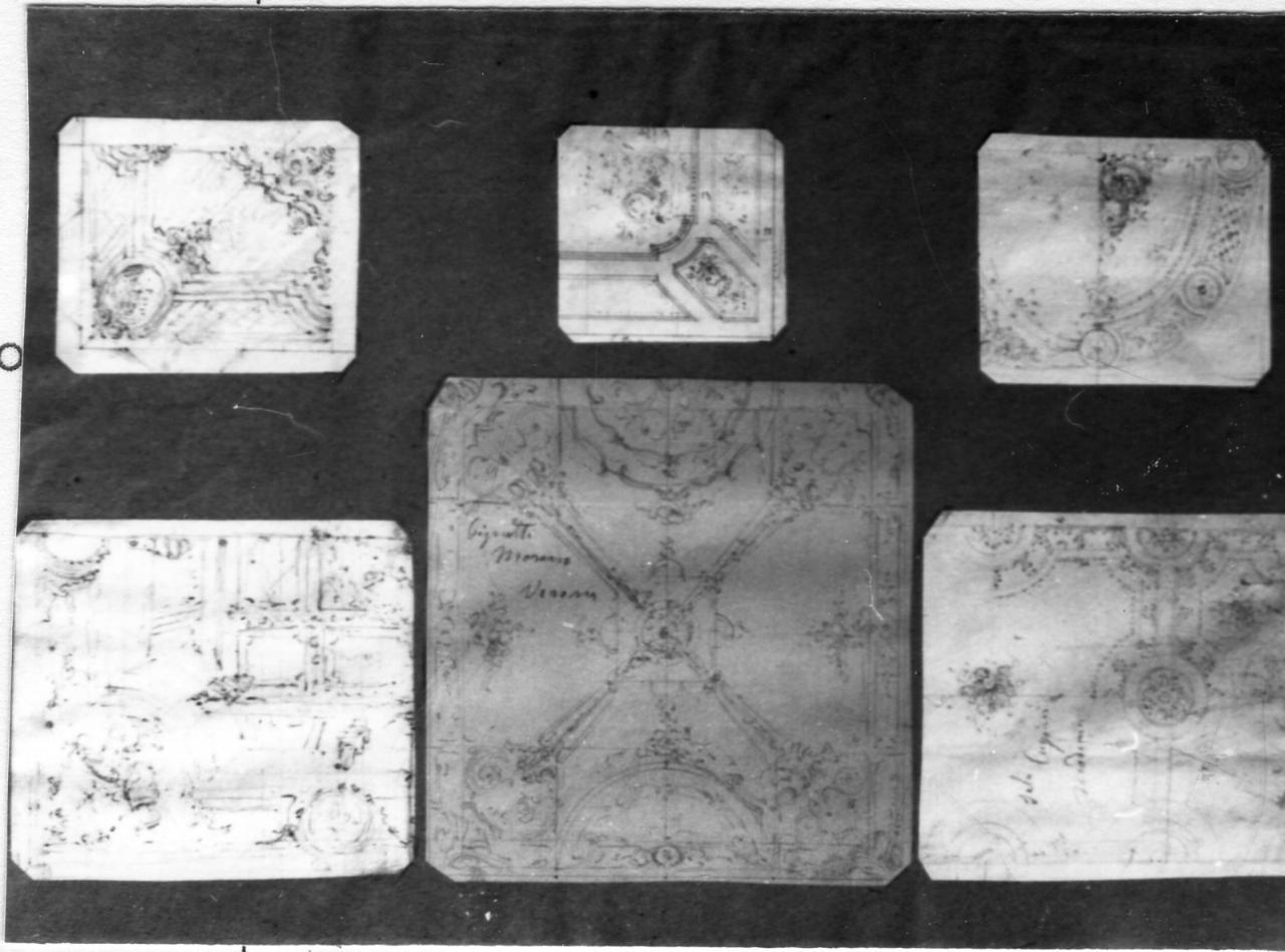 motivi decorativi (disegno) di Becchi Andrea (seconda metà sec. XIX)