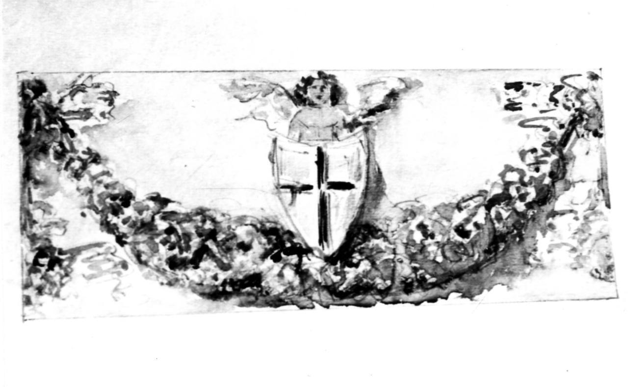 stemma comunale (disegno) di Becchi Andrea (seconda metà sec. XIX)