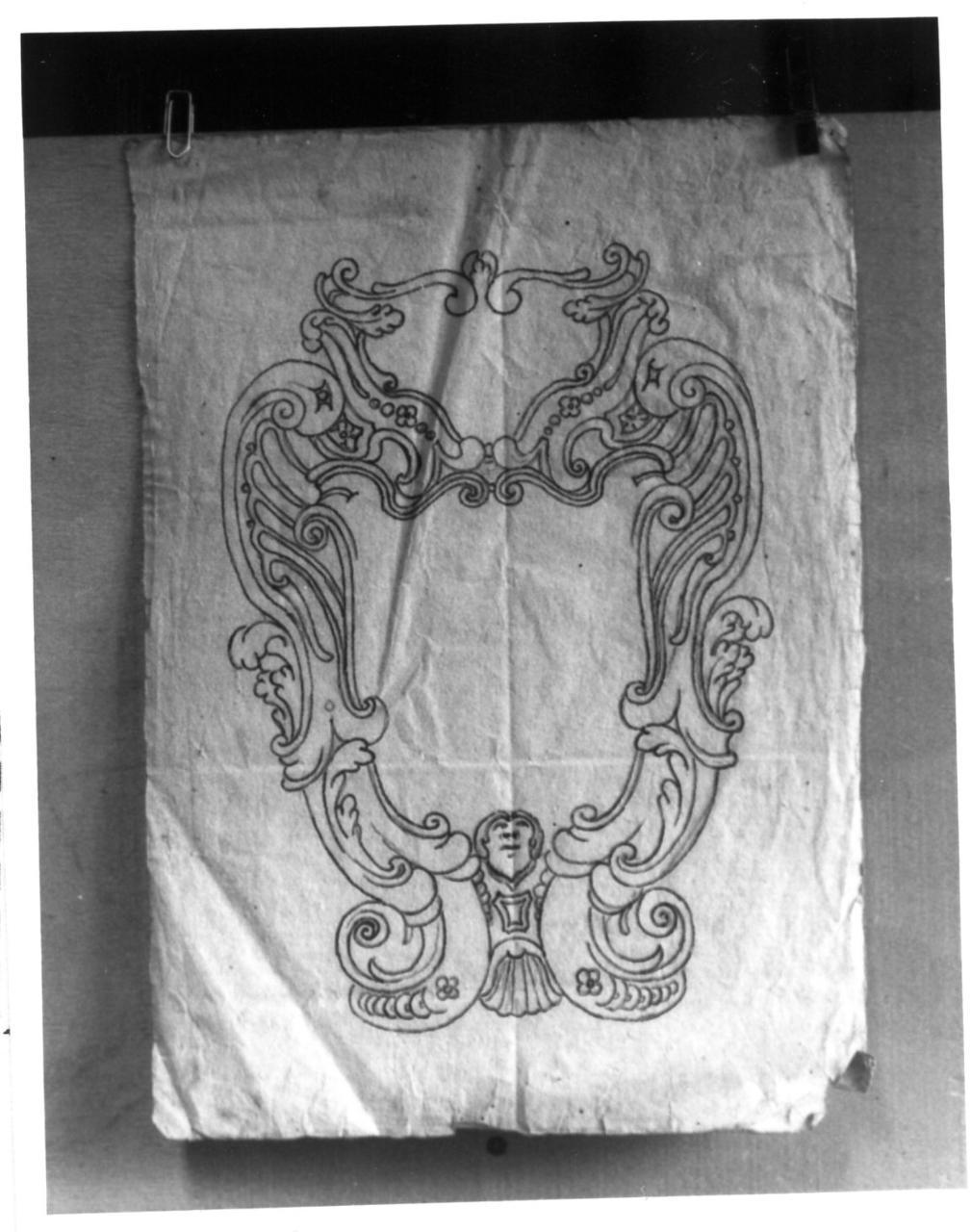 cartiglio (disegno) - ambito carpigiano (seconda metà sec. XVIII)