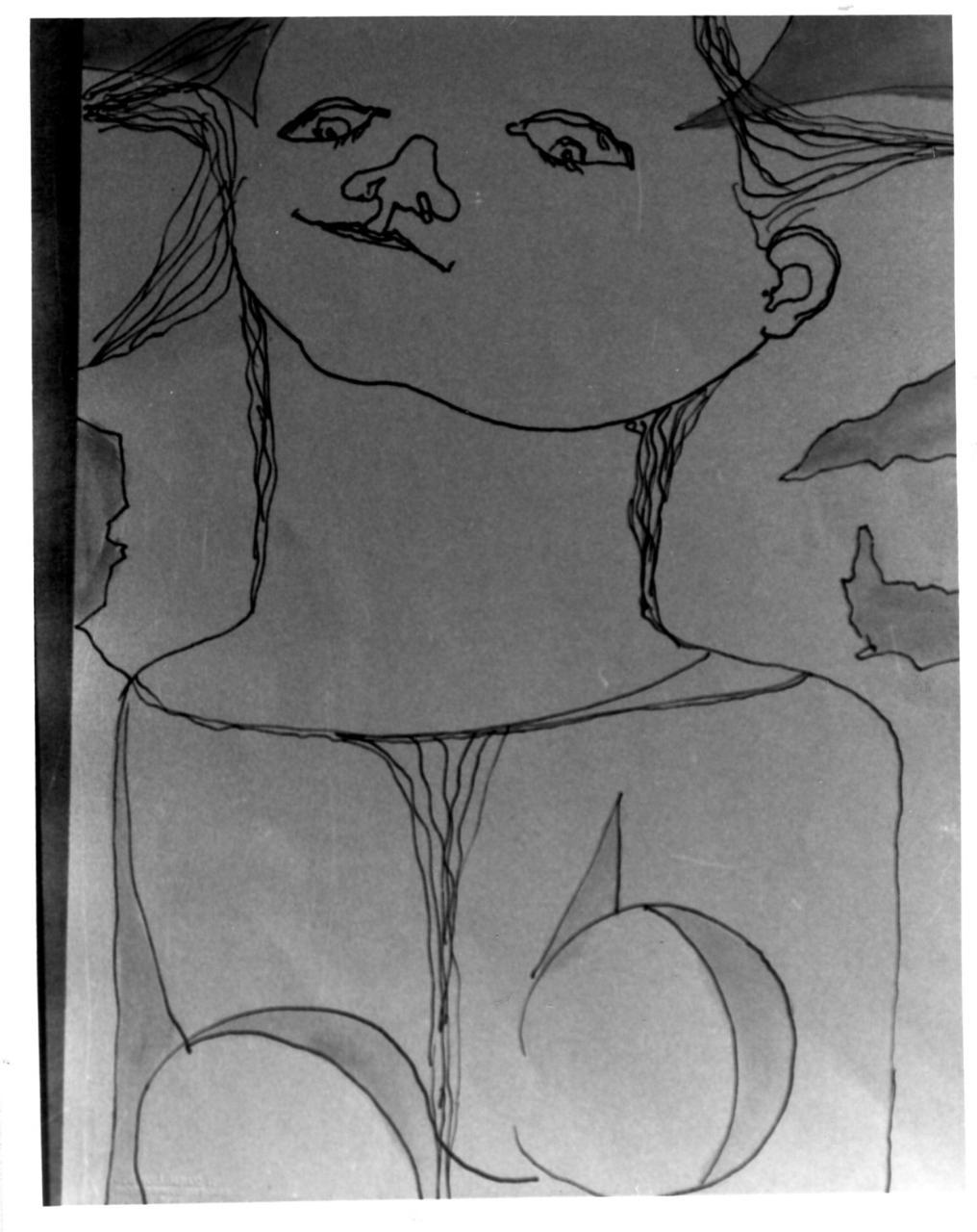 ritratto di donna (disegno) di Guidi Ugo (sec. XX)
