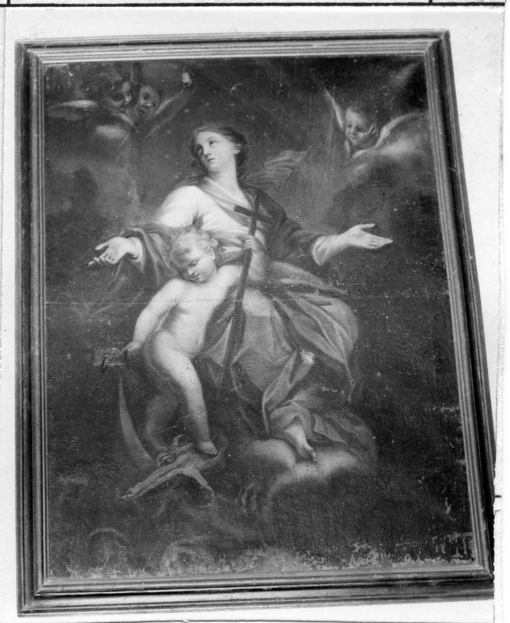 Madonna Immacolata (dipinto) di Bensa Carlo (metà sec. XVIII)
