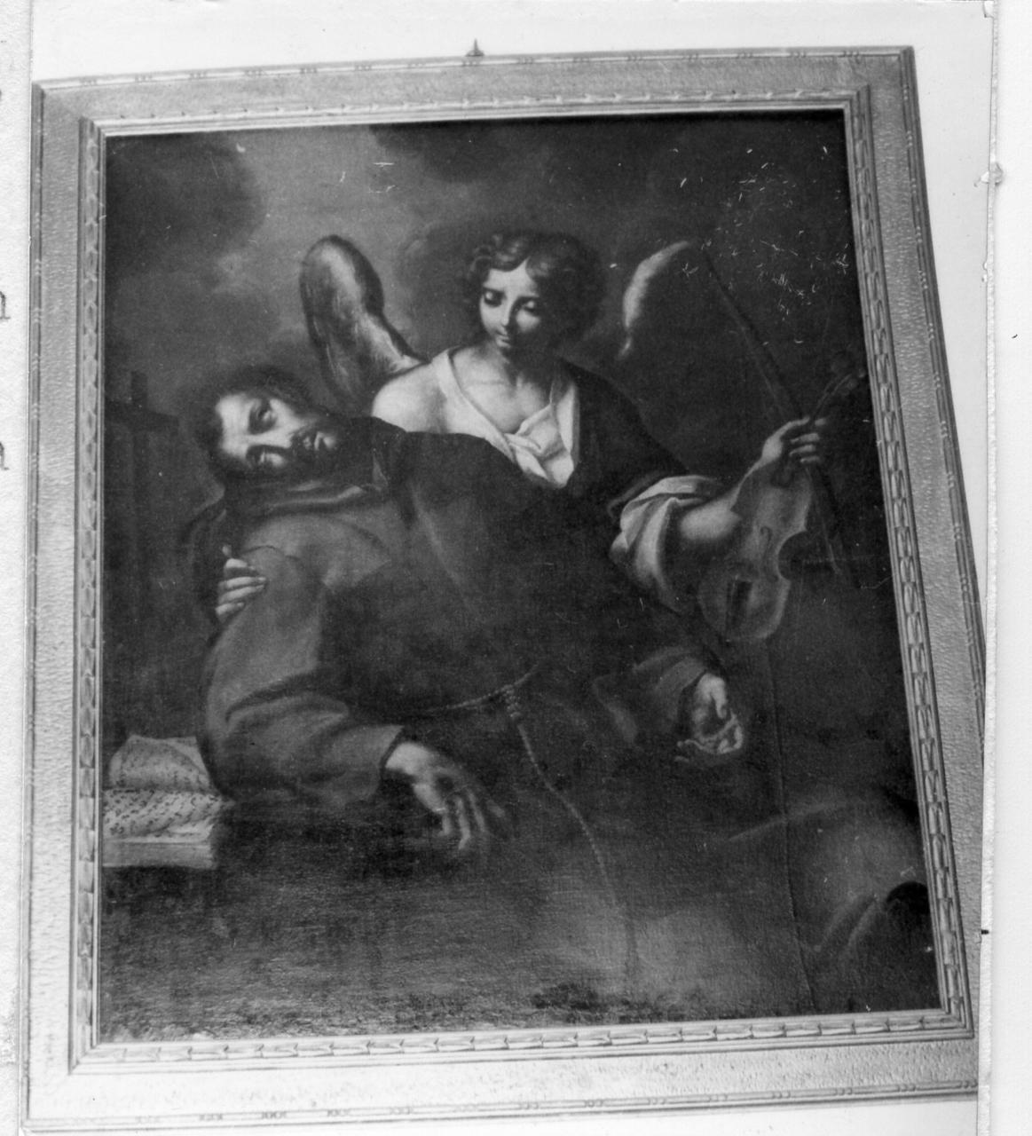 estasi di San Francesco d'Assisi (dipinto) - ambito lombardo (?) (fine/inizio secc. XVII/ XVIII)