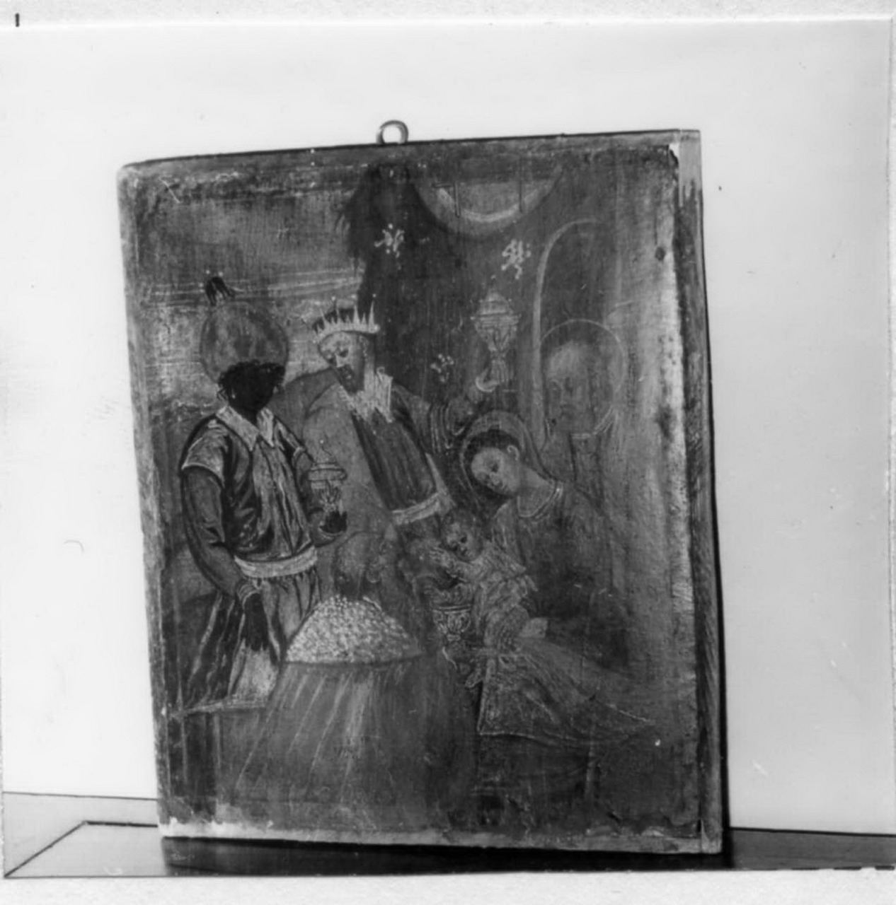 adorazione dei Re Magi (dipinto) - ambito veneto (metà sec. XVI)