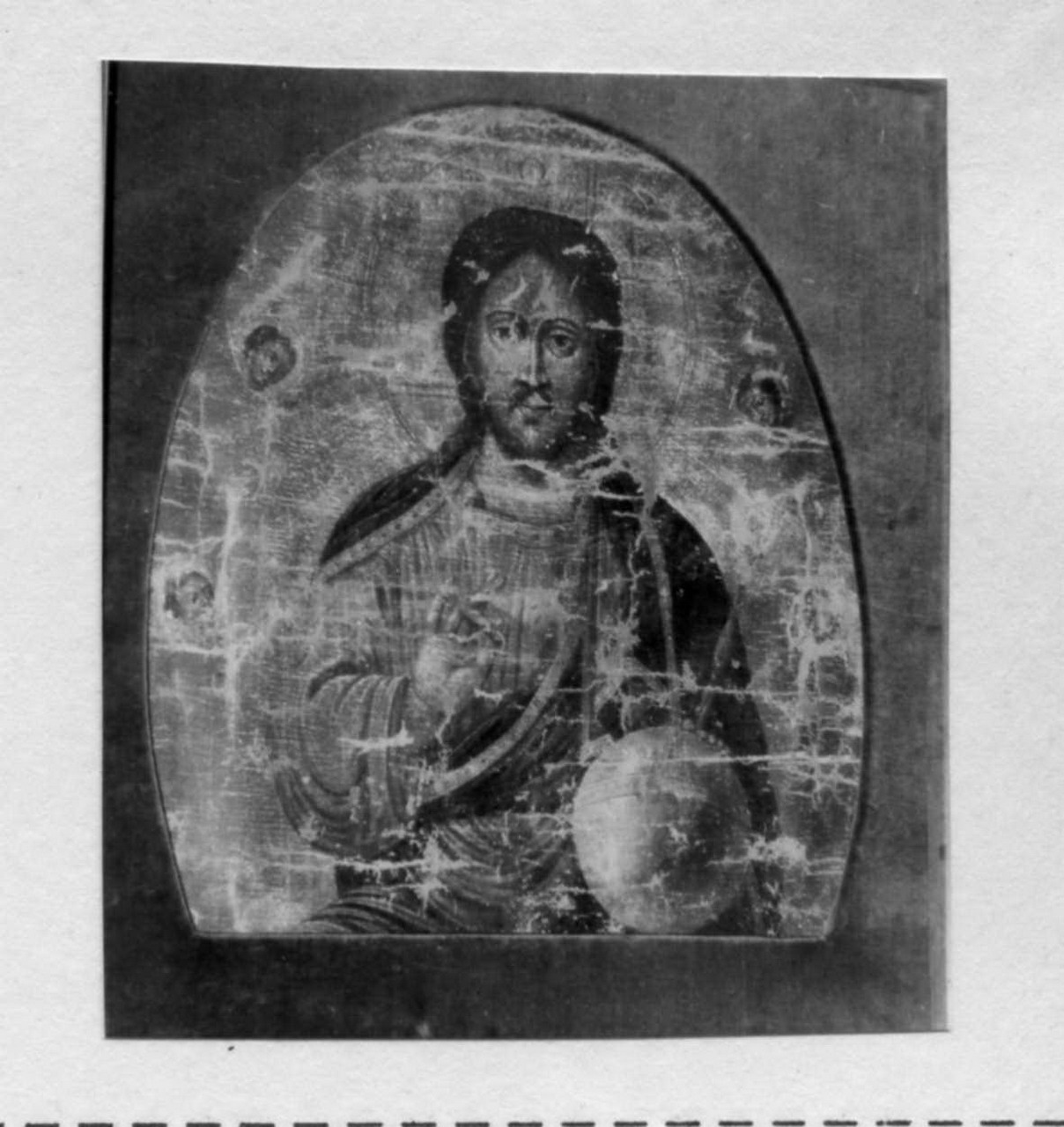 Cristo Pantocratore (dipinto) - ambito balcanico (metà sec. XVII)