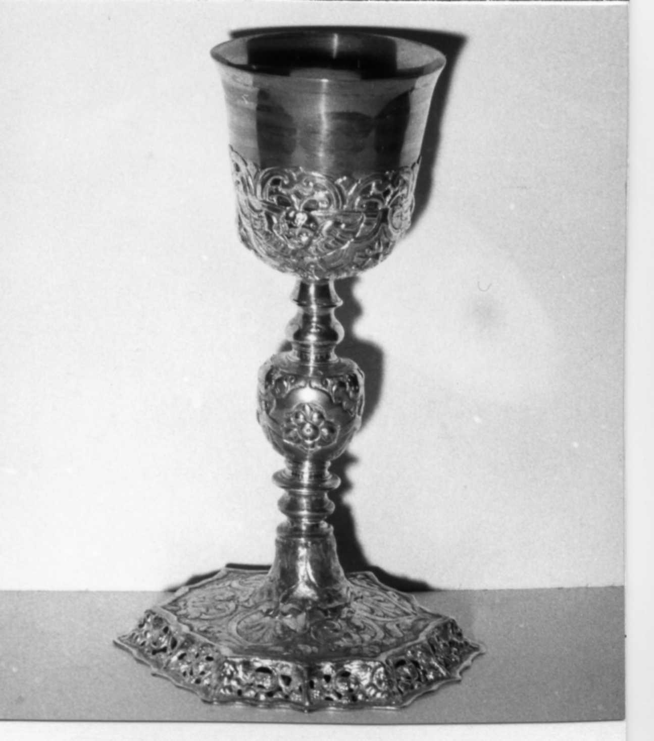 calice - bottega emiliana (metà sec. XVI)