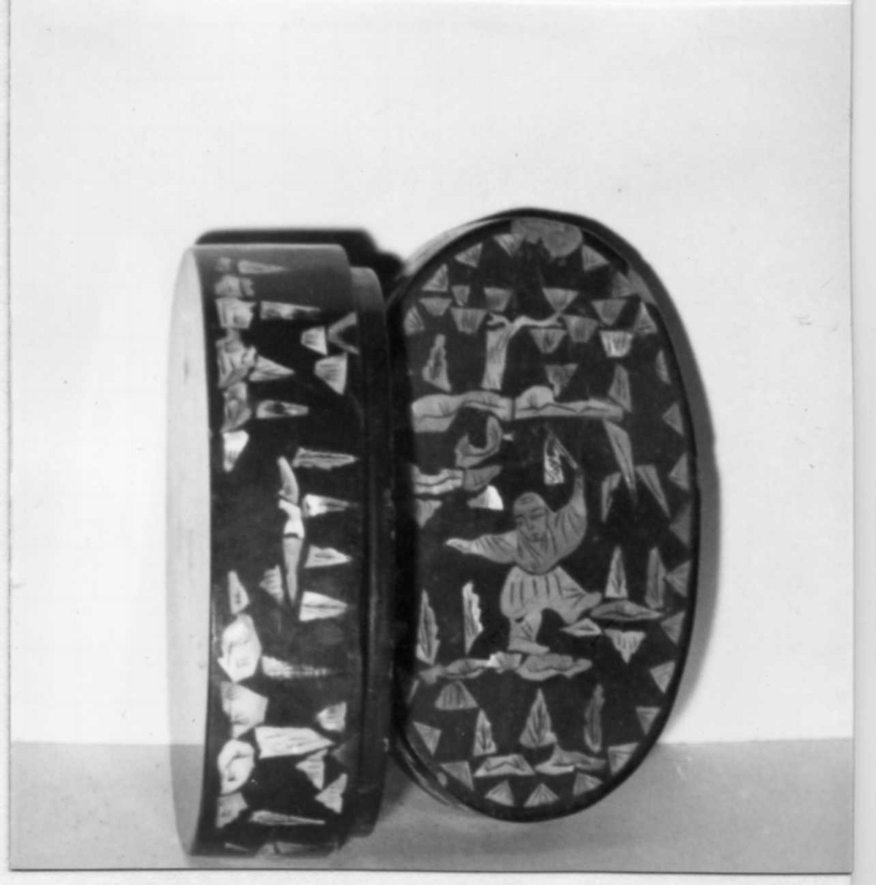 scatola per ostie - bottega giapponese (sec. XVIII)