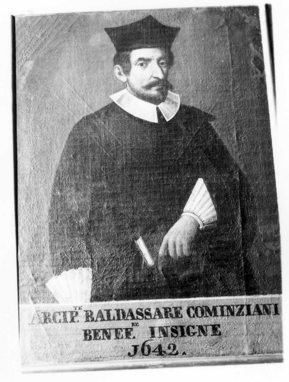 Don Baldassarre Cominziani (dipinto) - ambito modenese (prima metà sec. XVII)