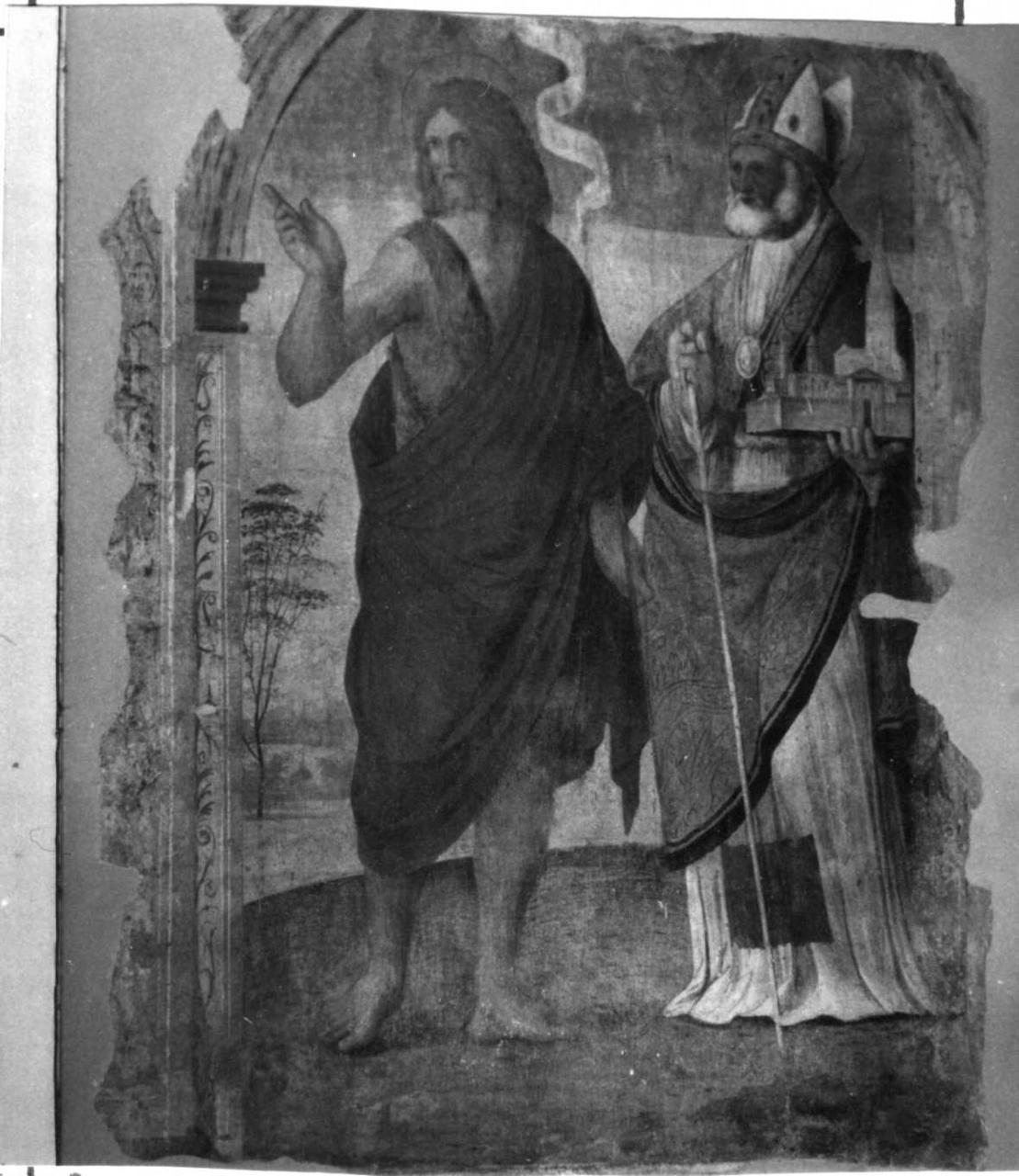 Storie della vita di San Lazzaro (dipinto, ciclo) di Setti Adamo, Setti Agostino (prima metà sec. XVI)
