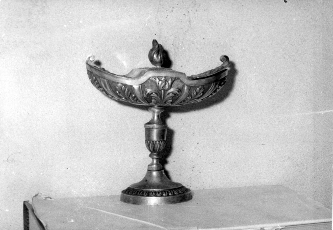 navicella portaincenso - bottega modenese (inizio sec. XIX)