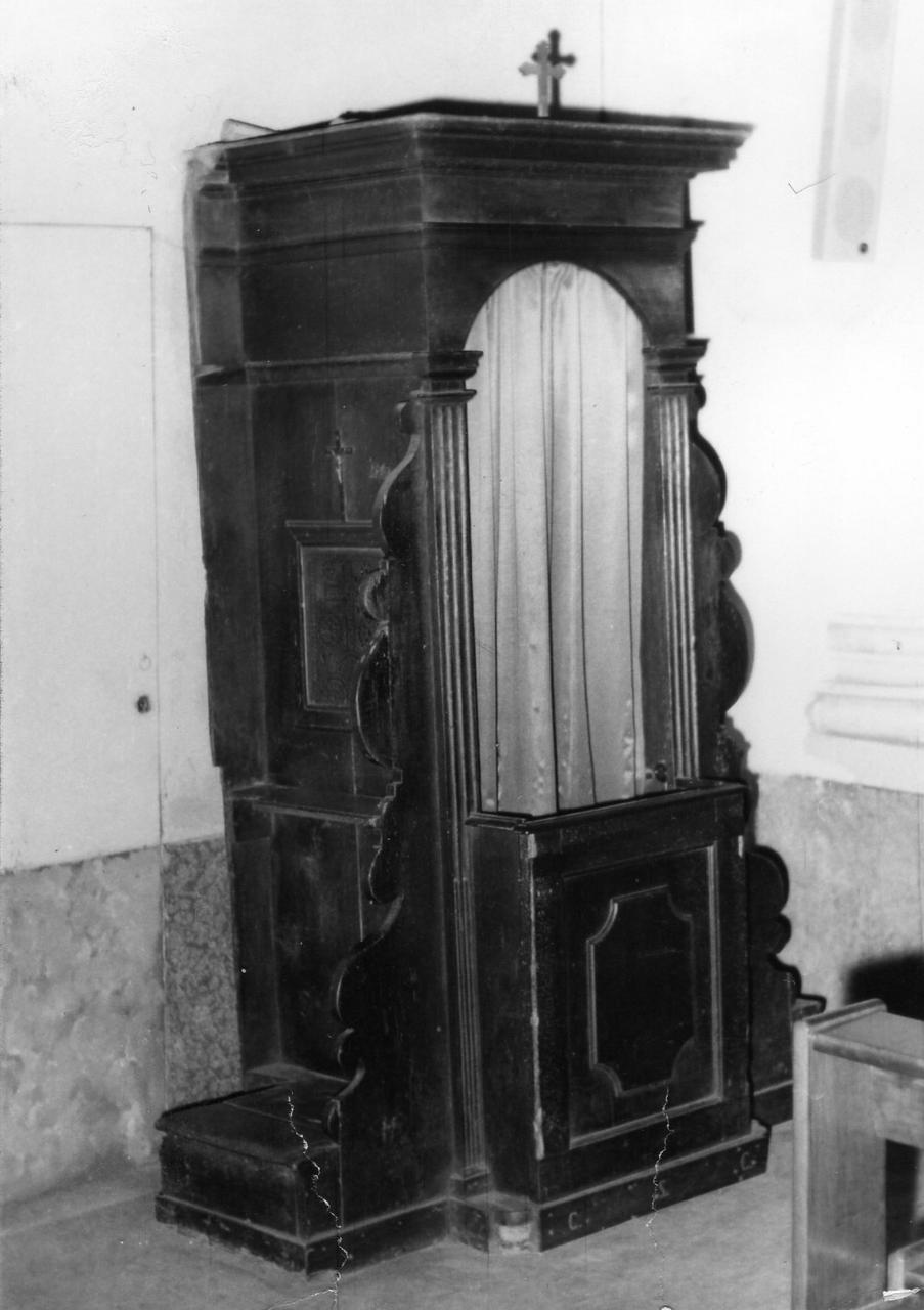 confessionale - bottega modenese (metà sec. XVIII)