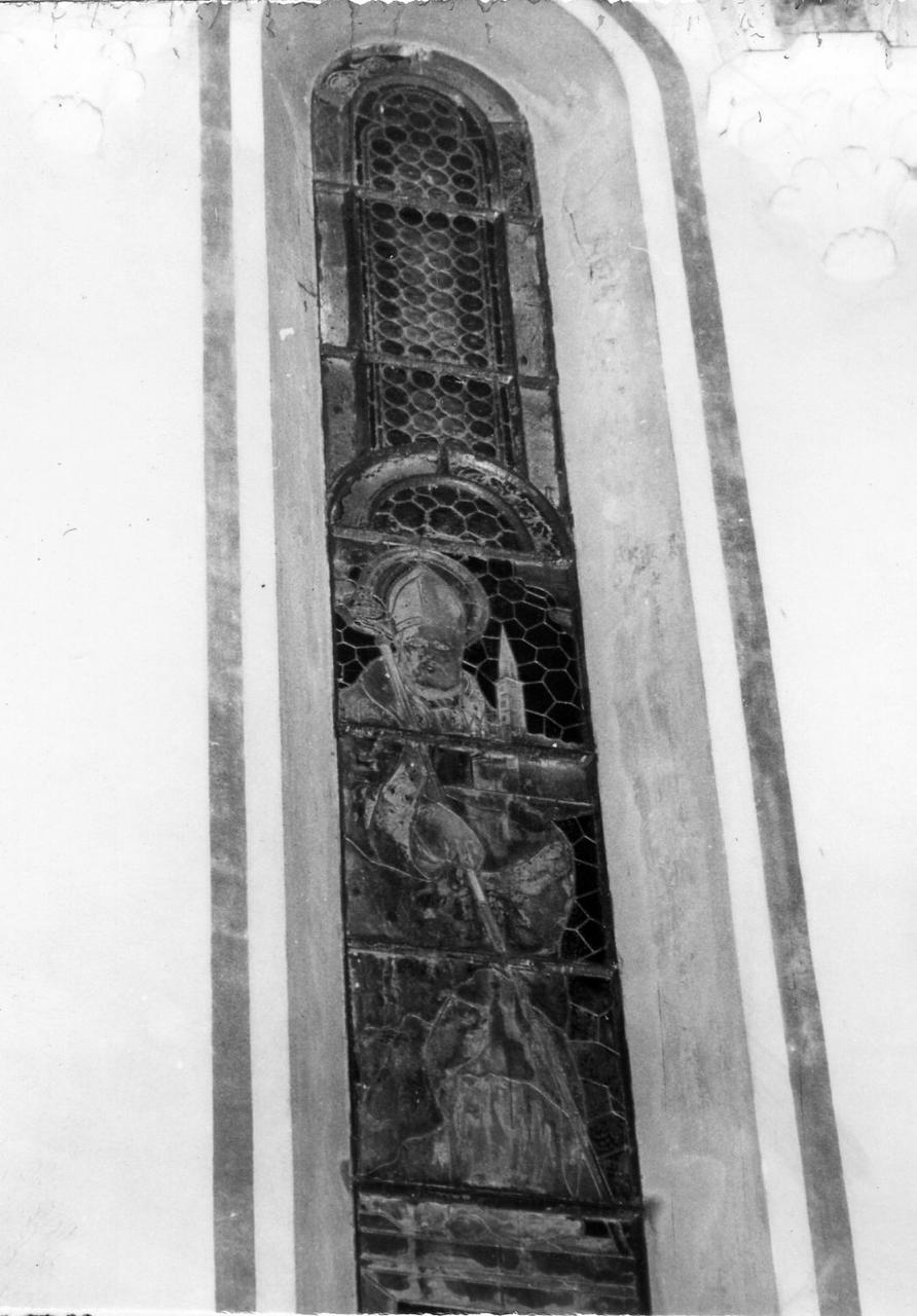 San Geminiano (vetrata) - bottega modenese (secondo quarto sec. XX)