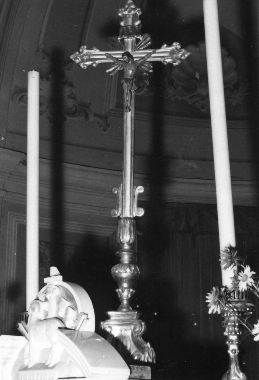croce d'altare - bottega emiliana (sec. XIX)