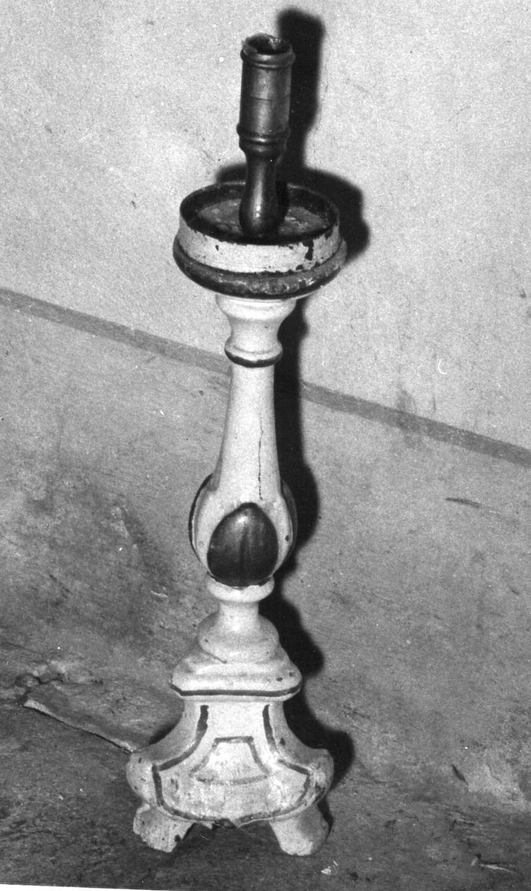 candeliere, serie - bottega reggiana (sec. XIX)