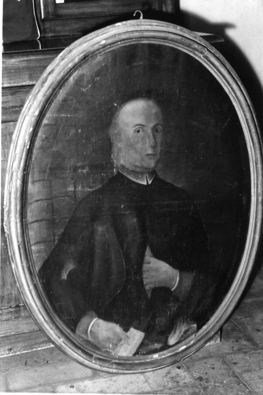 ritratto di prelato (dipinto) - ambito emiliano (sec. XVIII)