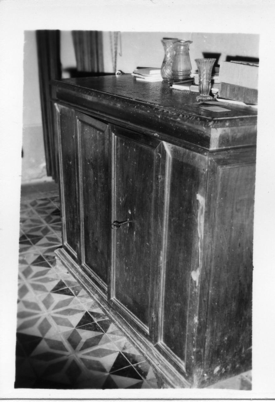credenza - bottega reggiana (sec. XVII)