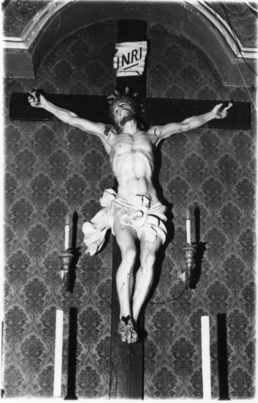 crocifisso - bottega emiliana (sec. XVIII)