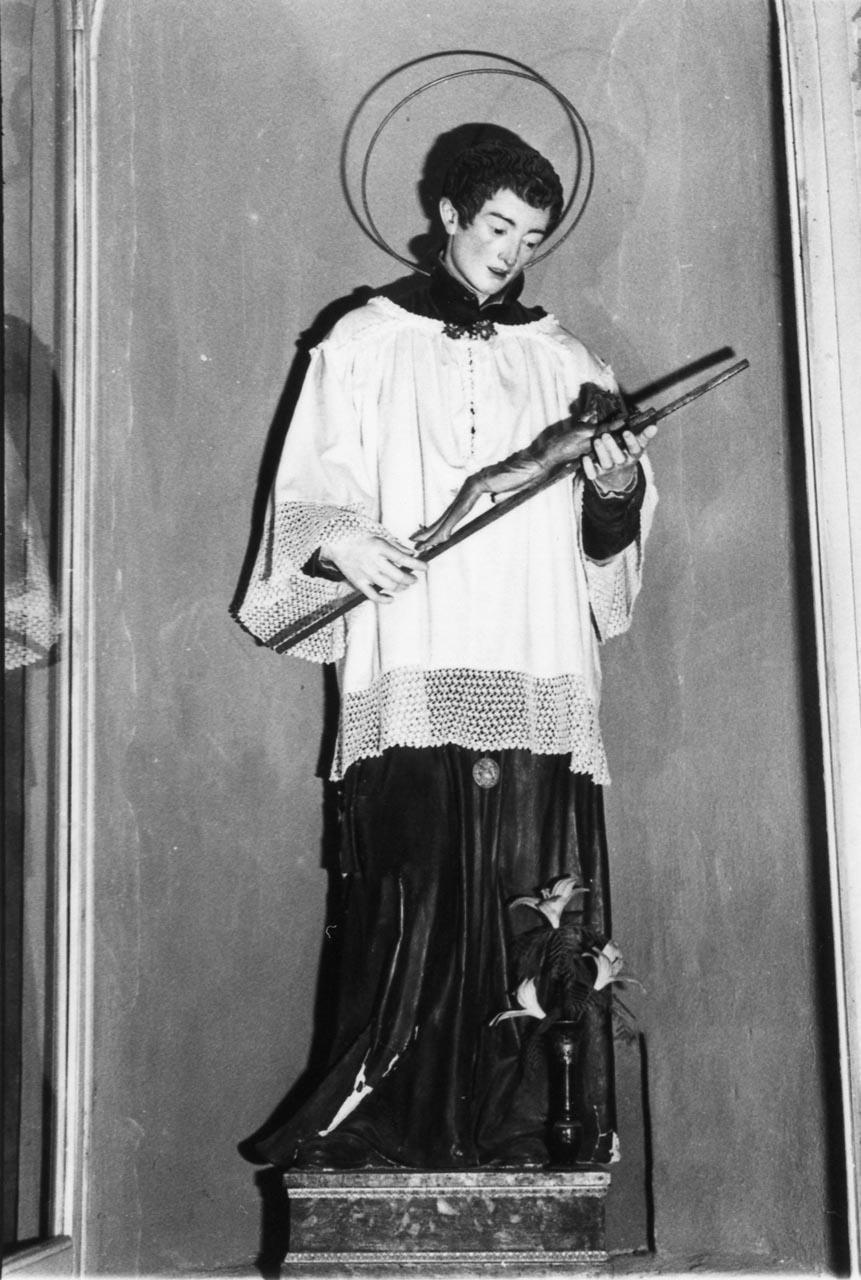 San Luigi Gonzaga (statua) - bottega italiana (sec. XIX)