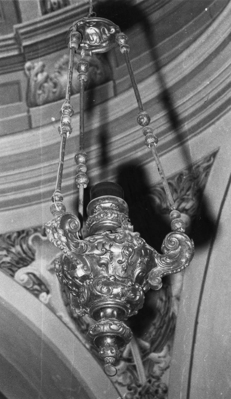 lampada pensile - bottega reggiana (sec. XVIII)