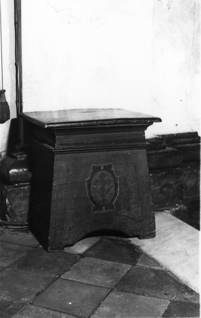 sgabello, serie - bottega reggiana (sec. XVIII)